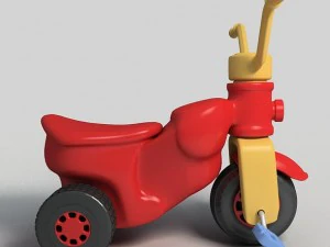 toy bicycle 3D Model