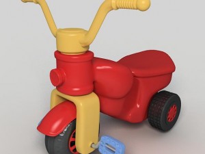 toy bicycle Model 3D
