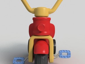 toy bicycle Model 3D