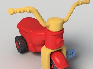 toy bicycle Model 3D