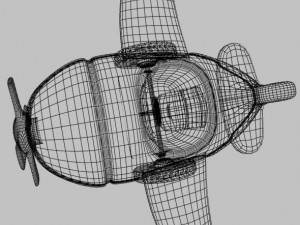 toy plane Modelo 3D