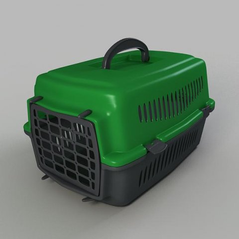 pet carrier Modèle 3D .c4d .max .obj .3ds .fbx .stl .blend 