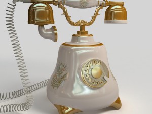 retro phone 3D Model