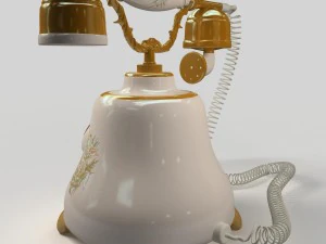 retro phone 3D Model
