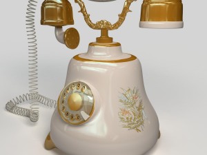 retro phone 3D Model