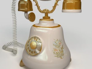 retro phone 3D Model