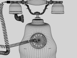 retro phone 3D Model