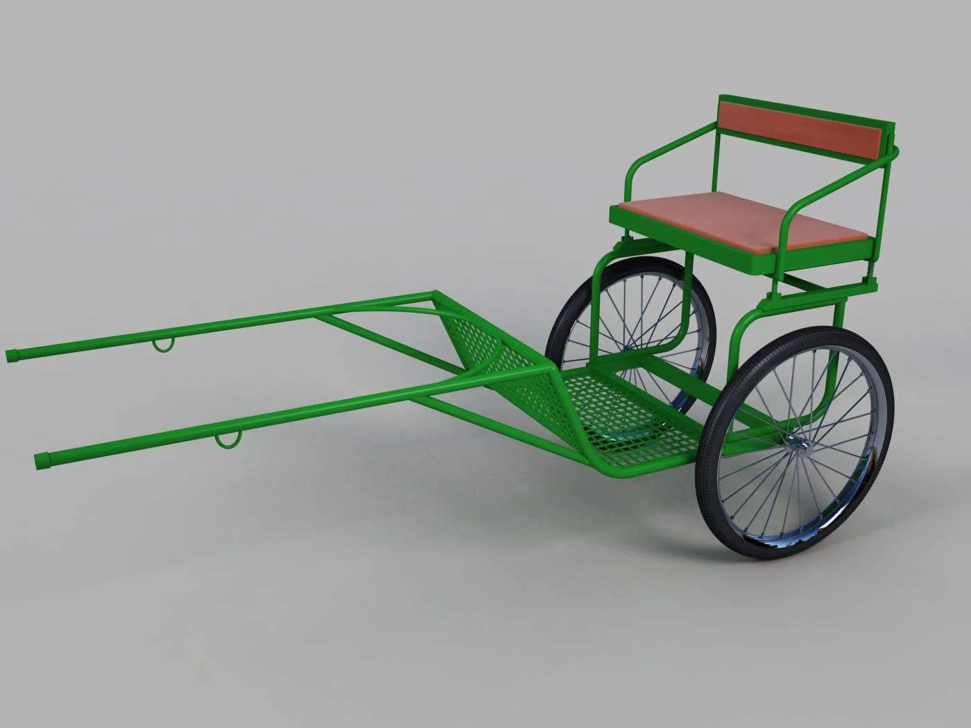 chariot 3D Model .c4d .max .obj .3ds .fbx .stl .blend 