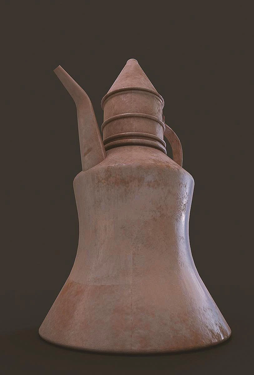 cooper pitcher 3D Model .c4d .max .obj .3ds .fbx .stl .blend 