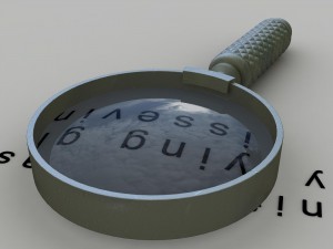 magnifier glass 3D 모델