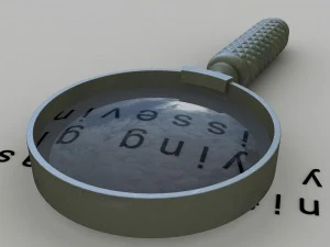 magnifier glass 3D Model