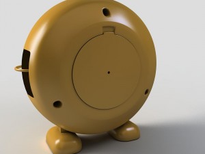 plastic clock Modelo 3D