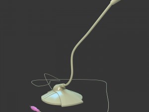 computer microphone Model 3D