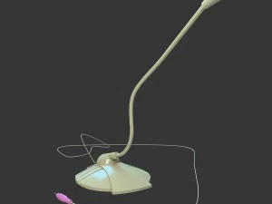 microphone d'ordinateur Modèle 3D