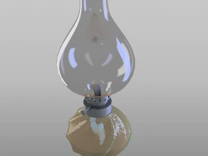 gas lamb 3D Model