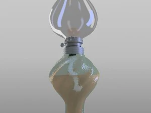 gas lamb 3D Model