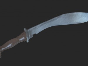 kukri Modèle 3D