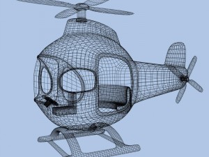 toy helicopter 3D मॉडल