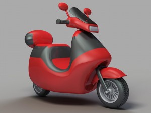 toy motorcycle Modèle 3D