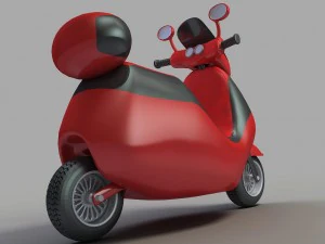 toy motorcycle 3D Model