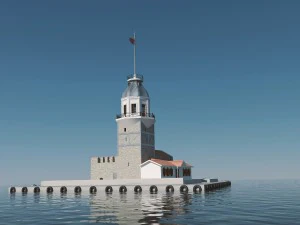 Maiden tower 3D Model