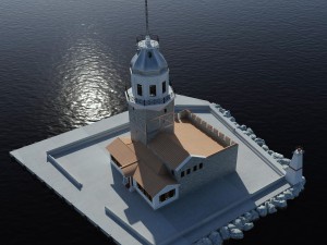 Maiden tower Model 3D