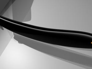 cut throat razor 3D Model