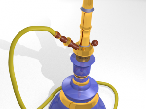 shisha hookah Modelo 3D