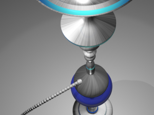 shisha hookah 3D 모델