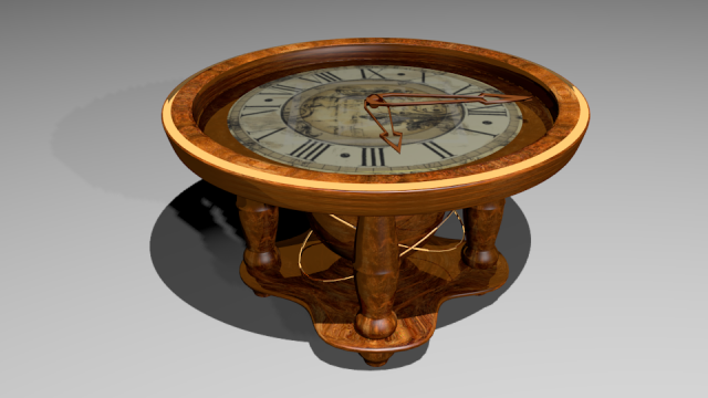 table cloack 3D Модель .c4d .max .obj .3ds .fbx .stl .blend 