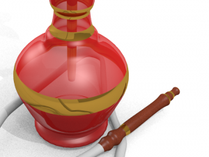 hookah shisha Model 3D