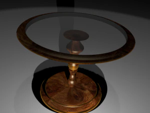 boeken tafel 3D Model