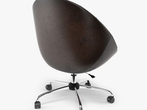 swiver chair brown 3D Model