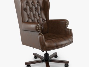 armchair swivel brown 3D Модель