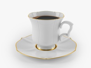 coffee cup 3D मॉडल