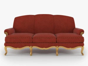sofa zanaboni p158 3D Model