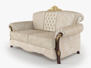 couch barnini oseo 3D 模型