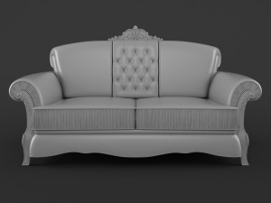 couch barnini oseo 3D 模型