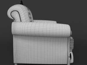 couch barnini oseo 3D 模型