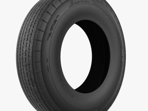 tire american classic Modèle 3D