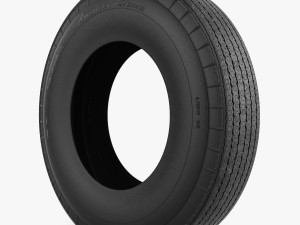 tire american classic Modèle 3D