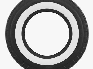 tire american classic Modèle 3D