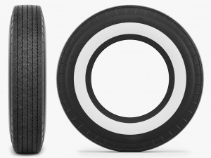 tire american classic Modèle 3D