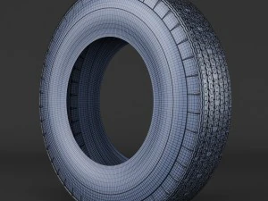 tire american classic 3D Model