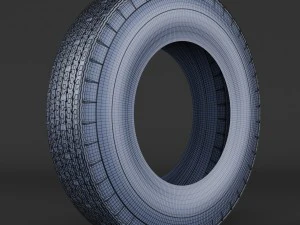 tire american classic 3D Model