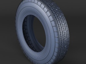 tire american classic Modèle 3D