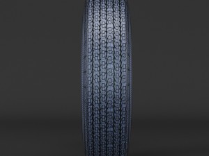 tire american classic Modèle 3D