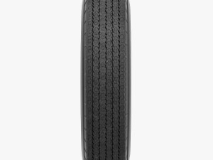 steel wheel tire american classic 3D Model