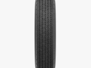 steel wheel tire american classic 3D Model