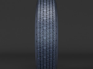 steel wheel tire american classic 3D Model